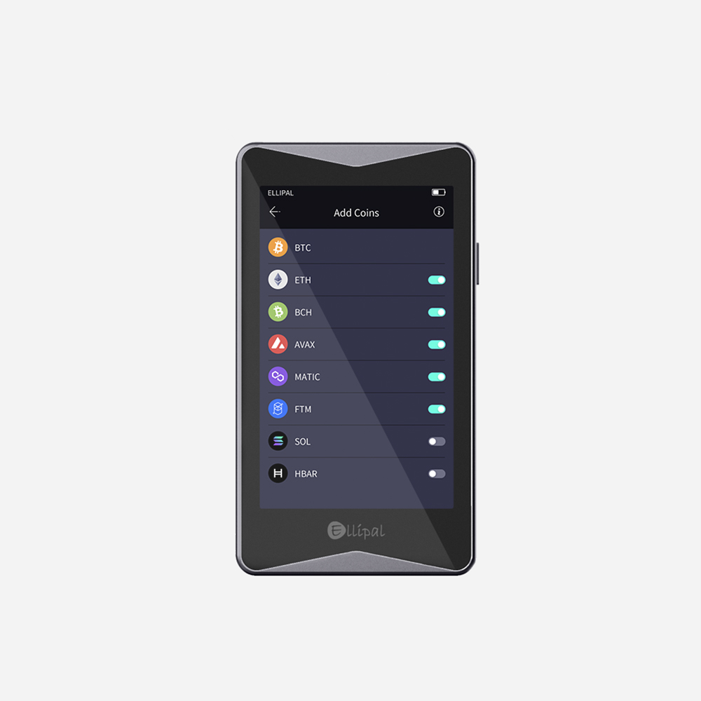 Wallet Offline 10000 Criptomonedas Cartera Fría Para Criptomonedas Titan  2.0 - 100% Offline, Soporta +10.000 Coins, Tokens Y NFTs, Pantalla Táctil,  Batería Larga Duración Batería 1400mAh 1 Mes